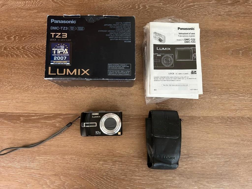Lumix DMC-TZ3 camera, Compact, Ophalen of Verzenden, Zo goed als nieuw, Overige Merken