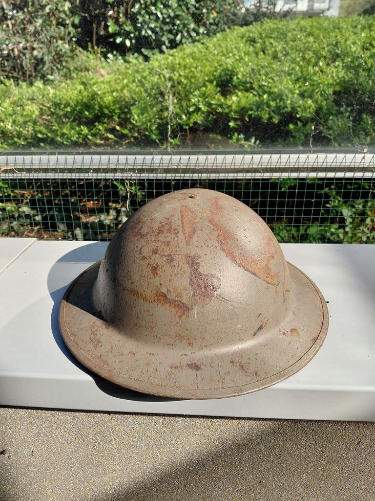 Nederlandse BB helm 1956., Ophalen of Verzenden, Landmacht, Helm of Baret