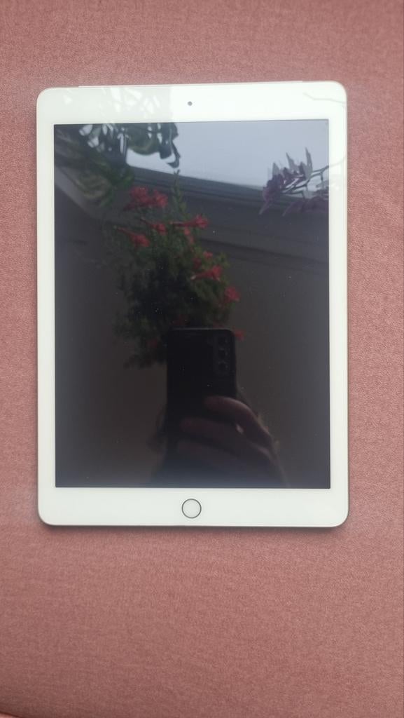 Apple iPad 5e generatie A1823 32GB met mobiele gegevens, sim, 32 GB, Apple iPad, Wit, Ophalen of Verzenden