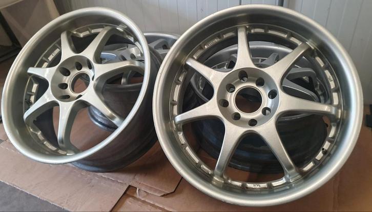 KOSEI JAPAN SENEKA 17"*ZEER ZELDZAAM*MULTI 4x100 4x108 ET35, Auto-onderdelen, Banden en Velgen, Velg(en), Zomerbanden, 17 inch
