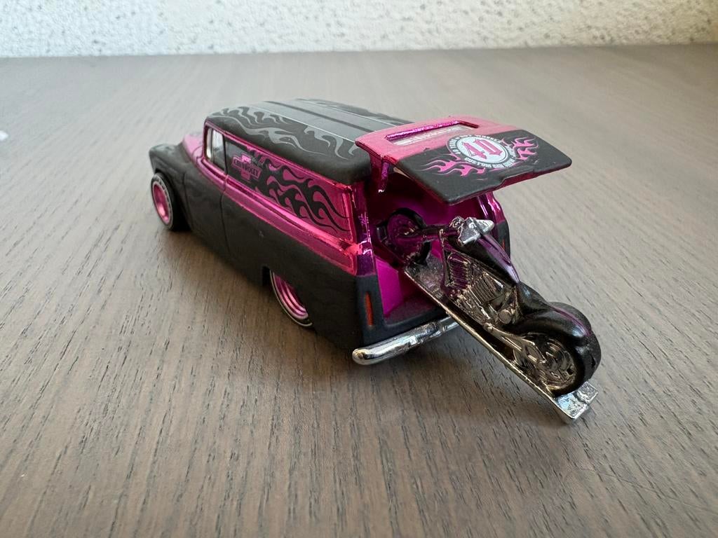 2008 Hot Wheels 40th Anniversary Japan '55 Chevy Panel, Ophalen of Verzenden, Nieuw, Auto