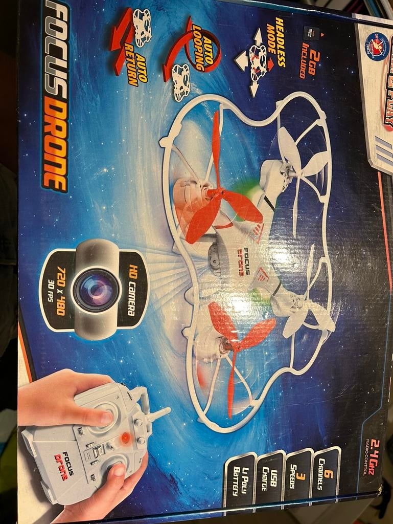 Focus Drone rc drone, Ophalen of Verzenden, Zo goed als nieuw