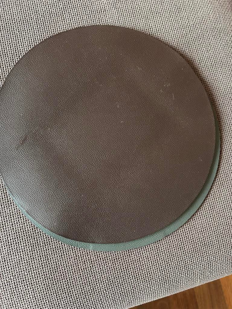 3 ronde placemats, bruin en grijs, Kunststof, Ophalen of Verzenden, Bruin, Overige typen