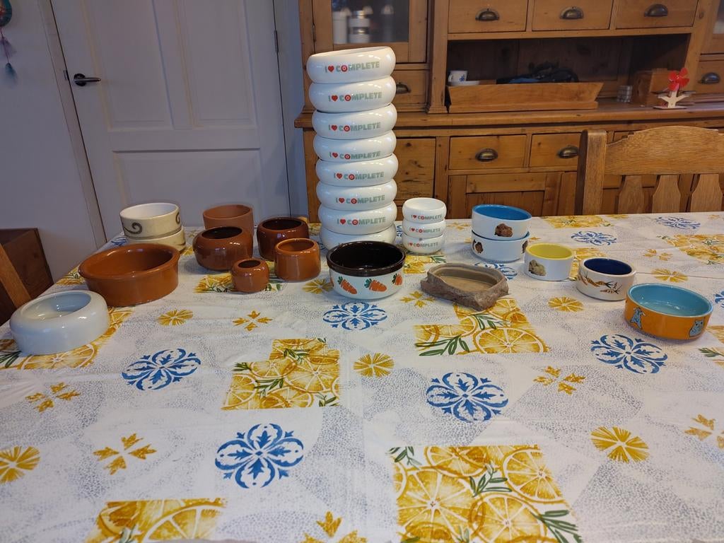 Knaagdier voerbakjes, Ophalen, Gebruikt, Voerbakje