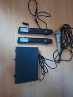 Microfoon Set: 2x Fida XL Draadloos + Silvercrest Bedraad, Ophalen of Verzenden, Gebruikt, Zangmicrofoon, Draadloos