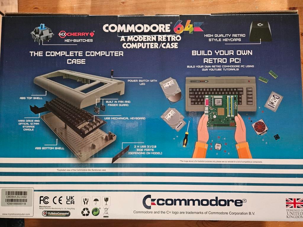 C64x commodore64x met commodore os 3.0, Ophalen