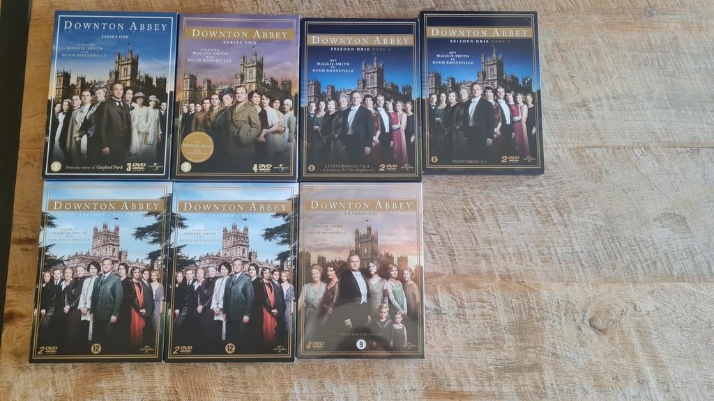 Downton Abbey DVD Boxset Seizoenen 1-4 & 6 (Seizoen 6 nieuw), Historisch of Kostuumdrama, Boxset, Vanaf 9 jaar, Ophalen of Verzenden