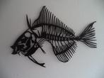 fishbones  metalen wanddecoratie, Huis en Inrichting, Ophalen of Verzenden, Zo goed als nieuw