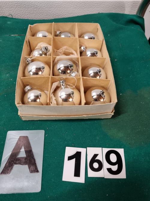 kerstballen zilverkleurig glas, Ophalen of Verzenden, 'T Olde Gre-j, Info@toldegrej.nl, Endepoelstraat 20f Didam