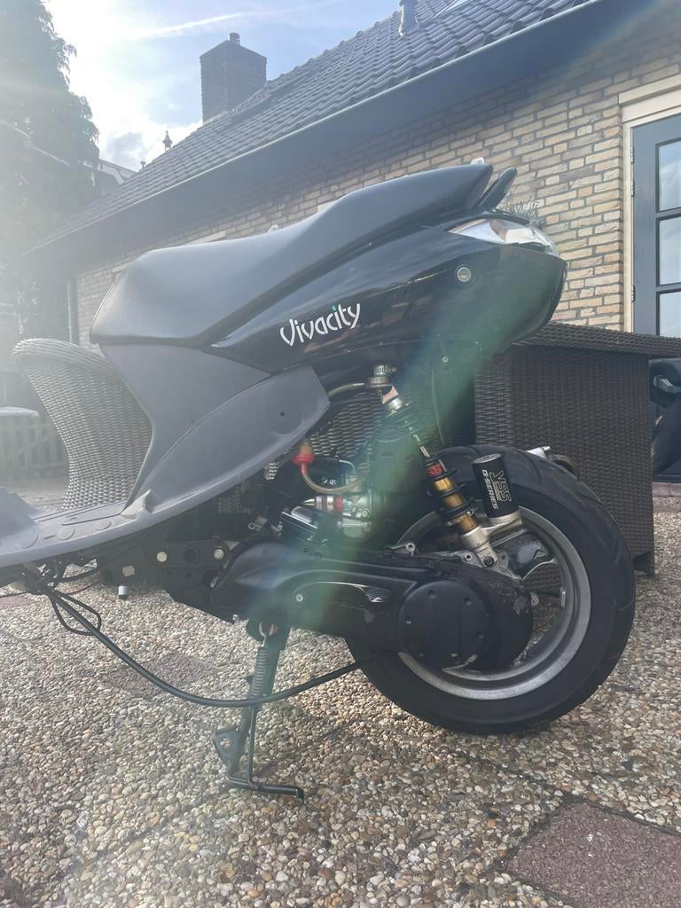 Vivacity 70cc, Fietsen en Brommers, Tweetakt, Overige modellen, Maximaal 45 km/u, 70 cc