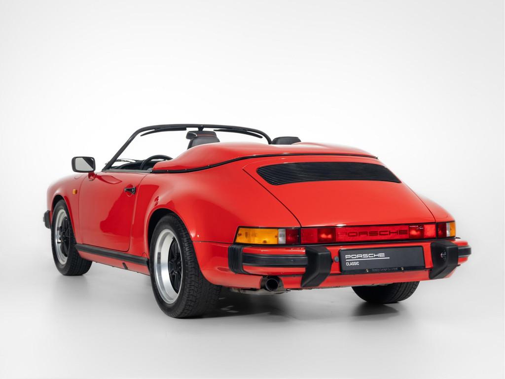 Porsche 911 3.2 Speedster narrow body *1 of 161*, Auto's, Oldtimers, Voorwielaandrijving, Stof, Zwart, Cabriolet