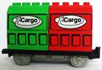 Lego Duplo Treinwagon Cargo, Ophalen of Verzenden, Zo goed als nieuw, Complete set, Duplo