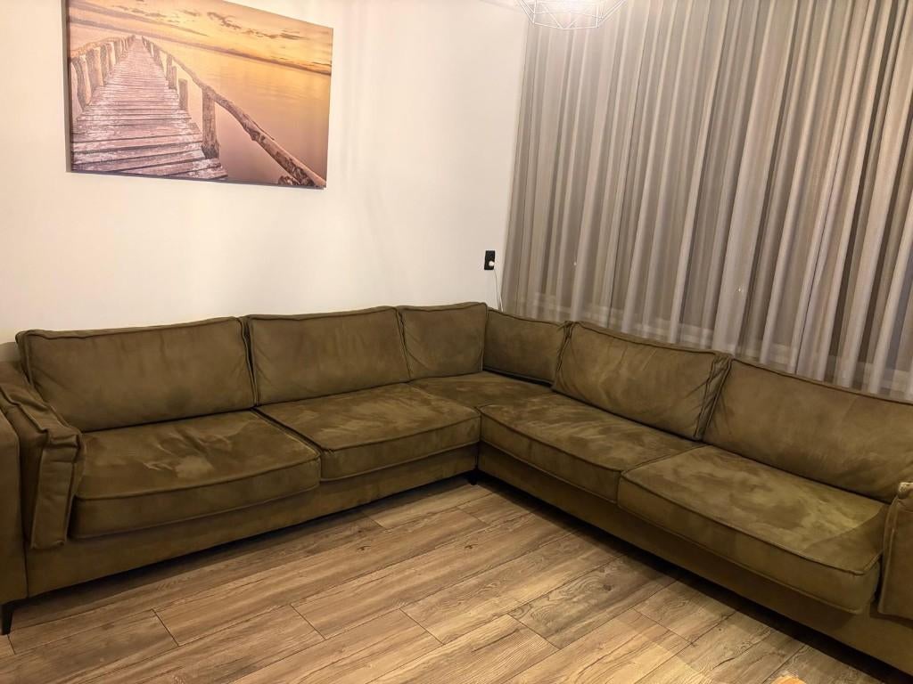 Bankstel, 250 tot 300 cm, Gebruikt, Hoekbank, Ophalen of Verzenden