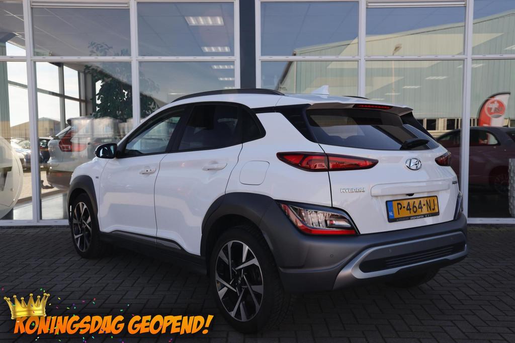 Hyundai Kona 1.0 T-GDI Premium Sky|Schuif/kanteldak|HUD|Stoe, Auto's, Hyundai, Voorwielaandrijving, Gebruikt, Euro 6, Wit