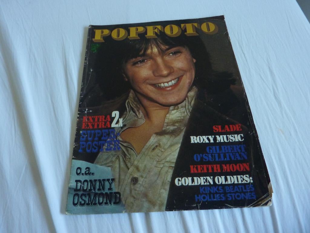 POPFOTO 1973-SLADE-D OSMOND-D CASSIDY-SWEET-JACKSON 5, Verzamelen, Verzenden, 1960 tot 1980, Tijdschrift