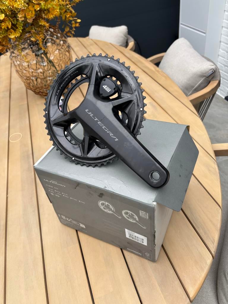 Shimano Ultegra 12 speed Crankstel 4iiii power meter, Fietsen en Brommers, Fietsonderdelen, Crankstel of Pedalen, Ophalen of Verzenden