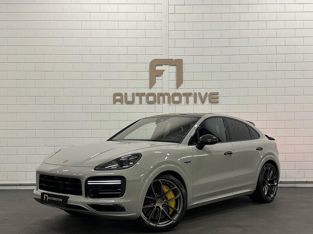 Porsche Cayenne Coupé 4.0 Turbo S E-Hybrid Carbon|Ceramic|V, Automaat, Cayenne, Gebruikt, Leder en Stof