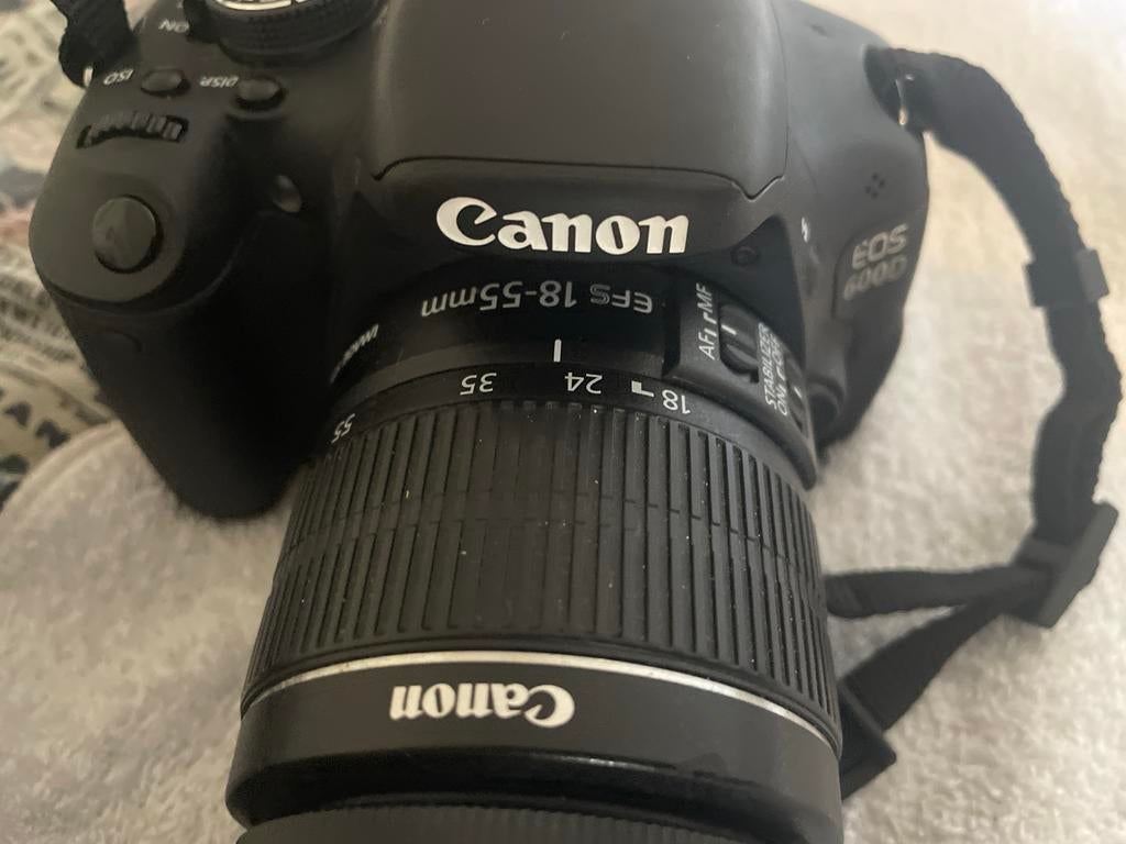 Canon EOS 600D spiegelreflexcamera, Ophalen, Gebruikt, Spiegelreflex, Canon