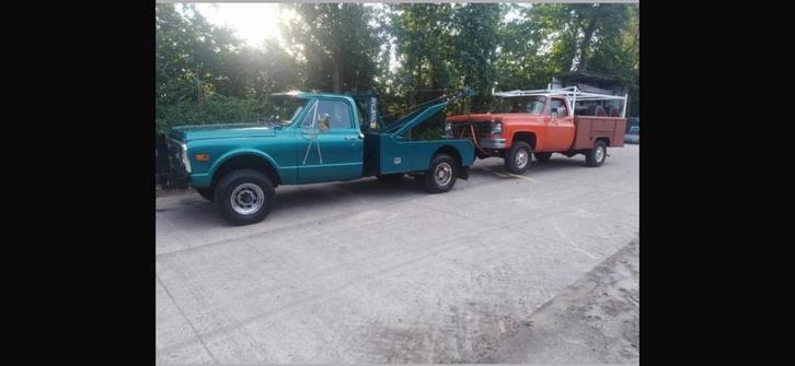 Chevrolet k30 takelwagen wrecker 1971 lpg, Auto's, Oldtimers, Bedrijf, Toyota, LPG, SUV of Terreinwagen, Handgeschakeld, Vierwielaandrijving