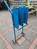 Gasfleshouder voor 2 flessen, Ophalen