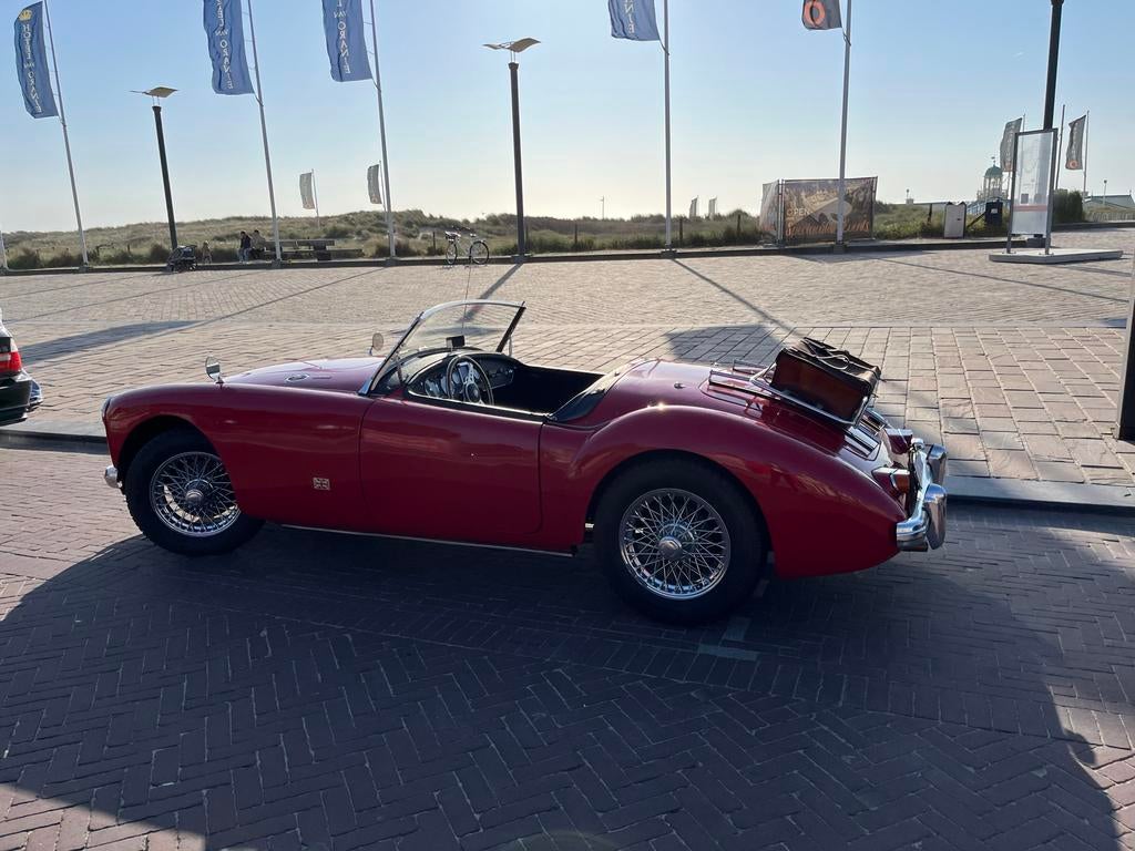 MG Cabriolet 1962 Rood, Auto's, 980 kg, Cabriolet, Particulier, Geïmporteerd