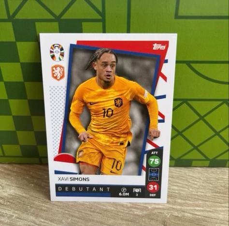 Xavi Simons Debuutkaart - Nieuw, Ophalen of Verzenden, Nieuw, Overige binnenlandse clubs, Spelerskaart