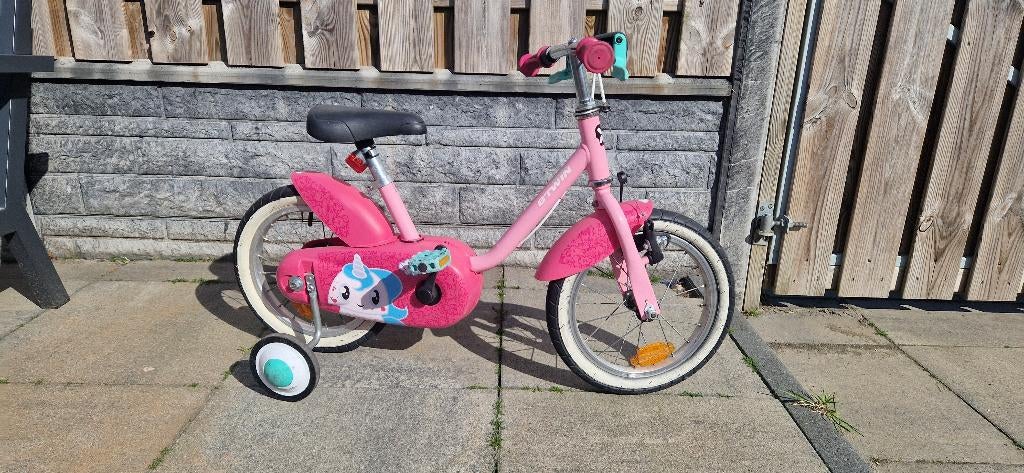 Meisjes fiets, Ophalen, Gebruikt, 14 inch of minder, Handrem