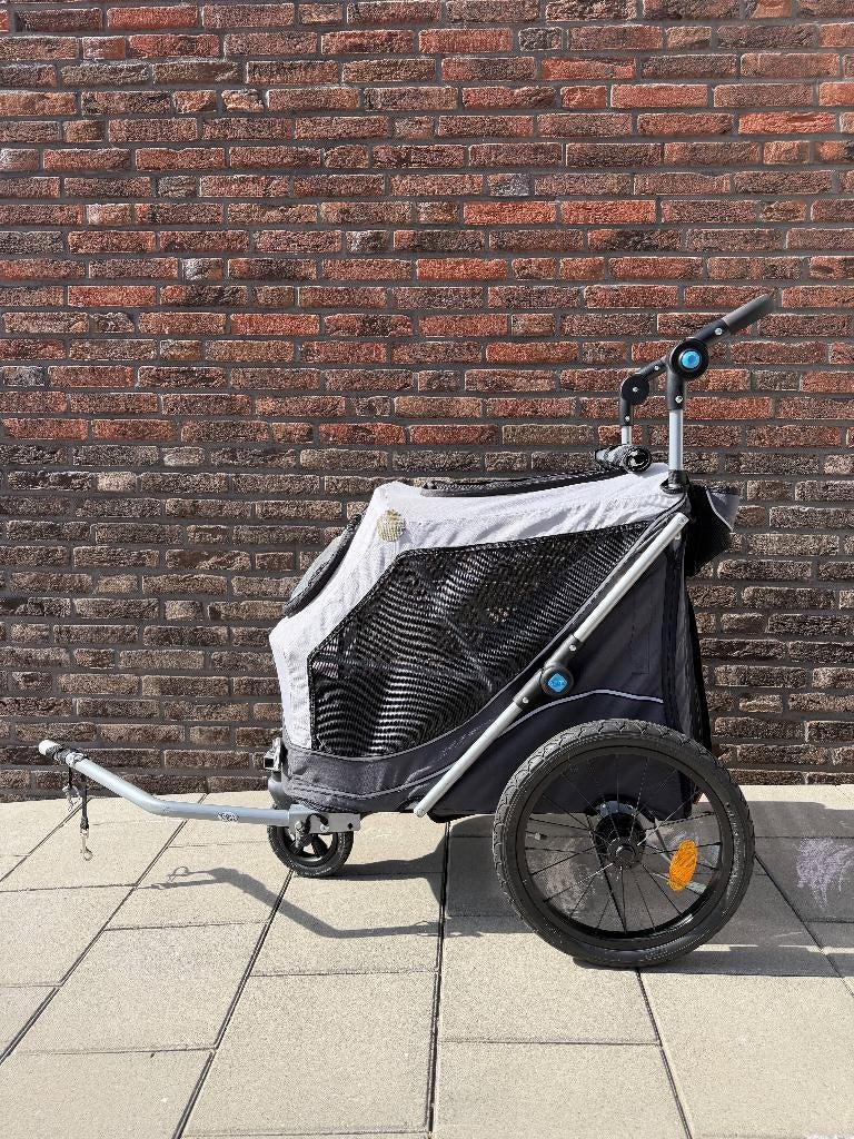 Opvouwbare hondenfietskar Trixie, Ophalen, Trixie, Gebruikt, Opvouwbaar