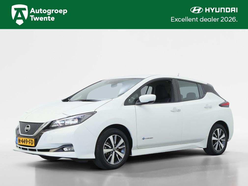 Nissan Leaf Acenta 40 kWh | EV | Navigatie | Cruise Control, Auto's, Nissan, 12 maanden, Gebruikt, Zwart, 109 min