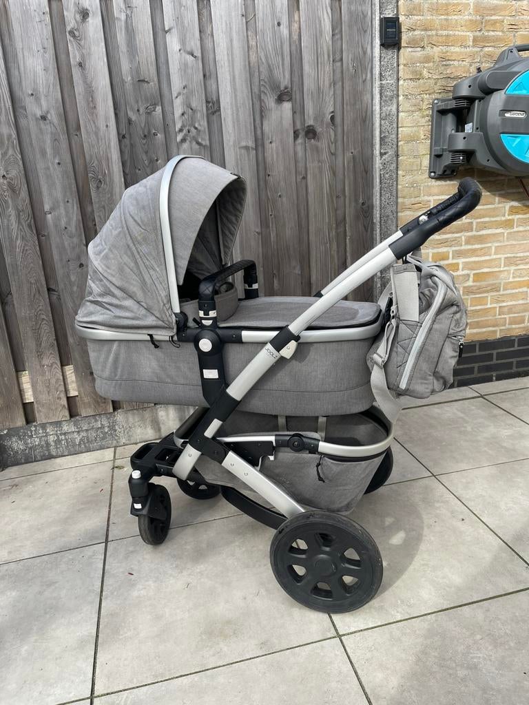 Joolz geo2 kinderwegen grijs/zwart met accessoires, Ophalen, Zo goed als nieuw, Overige merken