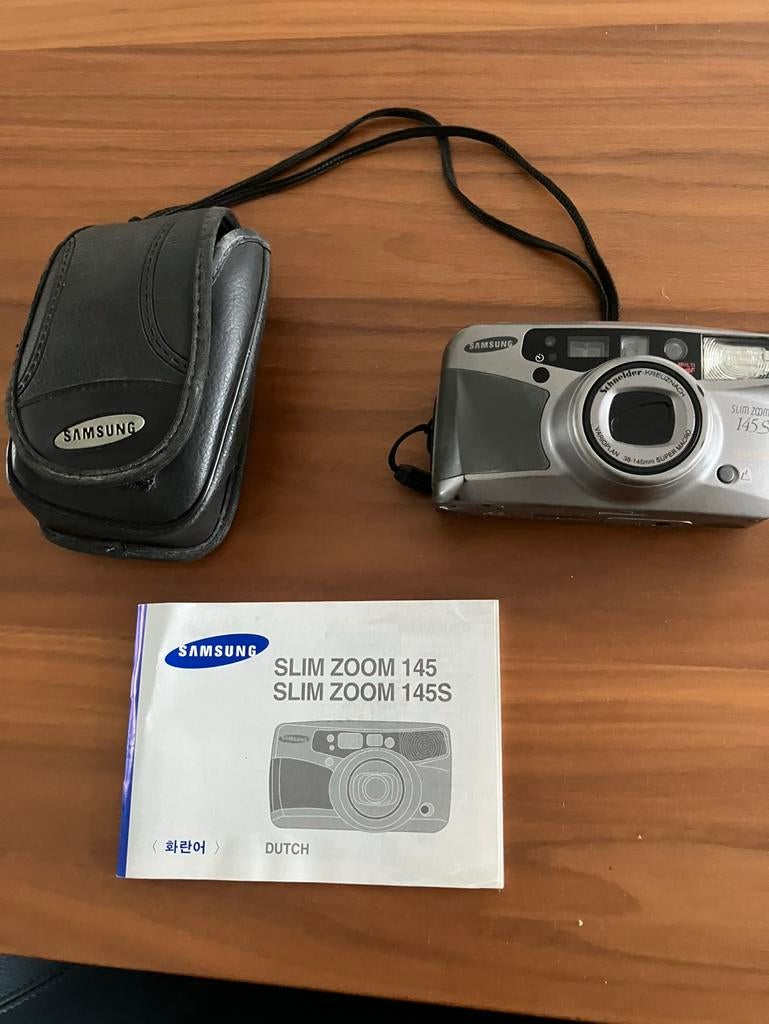 Camera Samsung slim zoom 145S compacte camera, Audio, Tv en Foto, Fotocamera's Analoog, Ophalen of Verzenden, Zo goed als nieuw