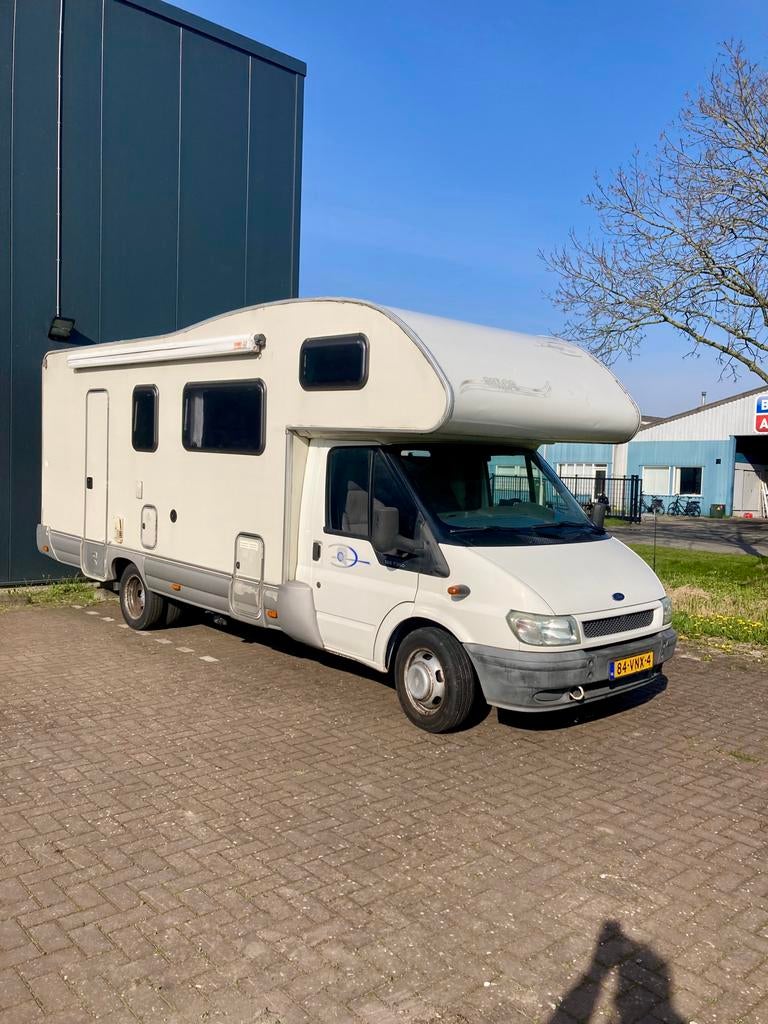 Ford Rimor Camper 6 persoons,Alkoof gezins camper 2002, Caravans en Kamperen, Campers, Alkoof, Ringverwarming, Particulier, Koelkast