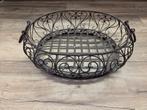 Draadijzeren mand, Huis en Inrichting, Woonaccessoires | Schalen en Manden, Ophalen, Rechthoekig, Riet