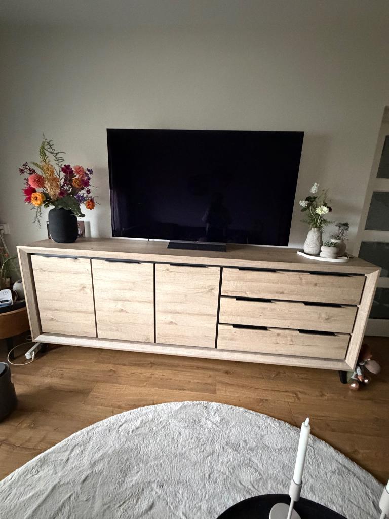 Dressoir kast, Ophalen, Met deur(en), Zo goed als nieuw, 200 cm of meer