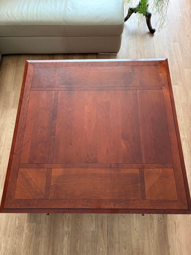 Salontafel 110x110, Huis en Inrichting, Tafels | Salontafels, Ophalen, Gebruikt, Vierkant, Minder dan 50 cm