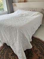 Grote witte gewatteerde sprei katoen Ikea 2persoons, Wit, Tweepersoons, Ophalen of Verzenden, Deken of Dekbed