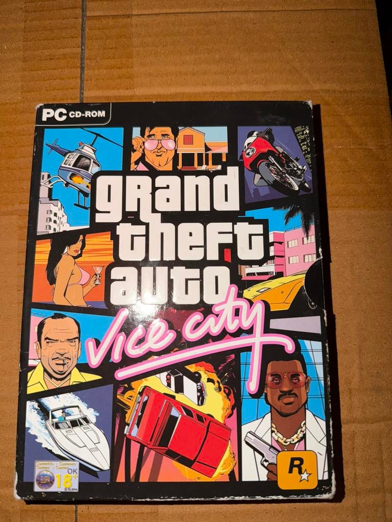 GTA Vice City Origineel Collecters Item, Avontuur en Actie, Vanaf 18 jaar, 1 speler, Ophalen of Verzenden