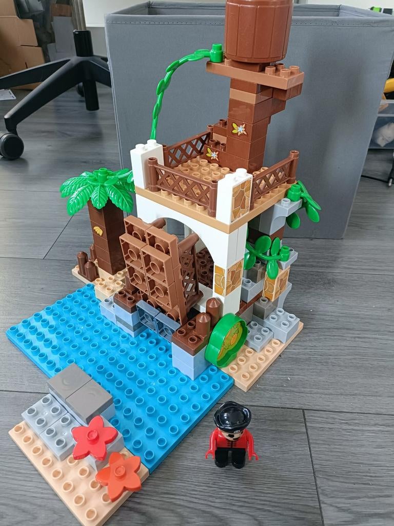 Unico bouwset piraten uitkijktoren, Ophalen