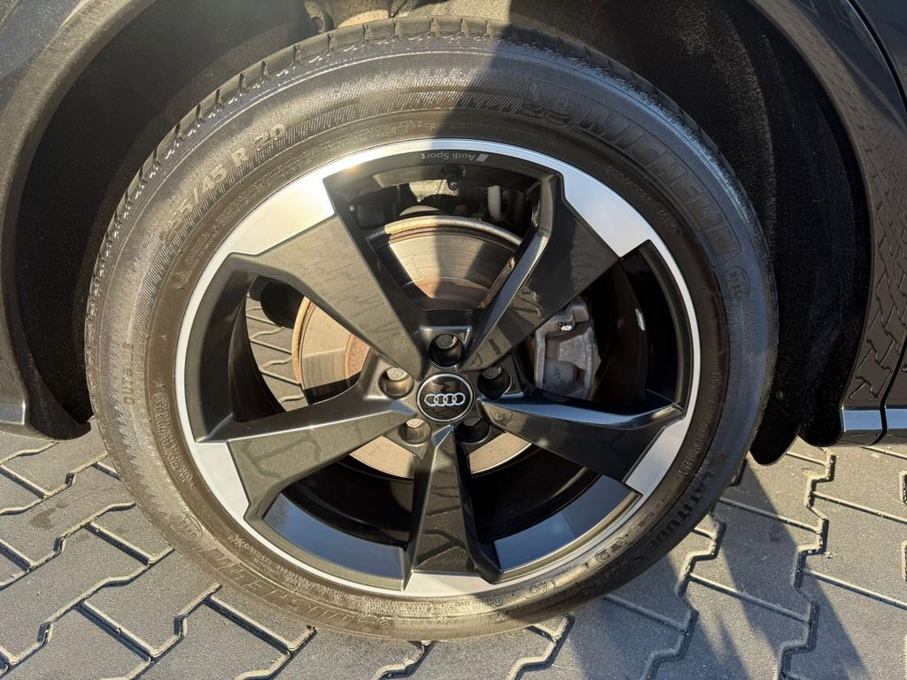 Originele Audi velgen, michelin banden Q5 20 inch 5x112 sQ5, Ophalen, Gebruikt, 255 mm, Velg(en)