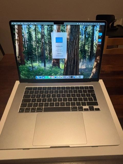 MacBook Air 15-inch (2024) - M3 - 16GB - 512GB, Computers en Software, Apple Macbooks, 512 GB, Ophalen of Verzenden, Zo goed als nieuw