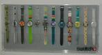 Swatch wand display kast vintage., Ophalen of Verzenden, Gebruikt, Overige typen
