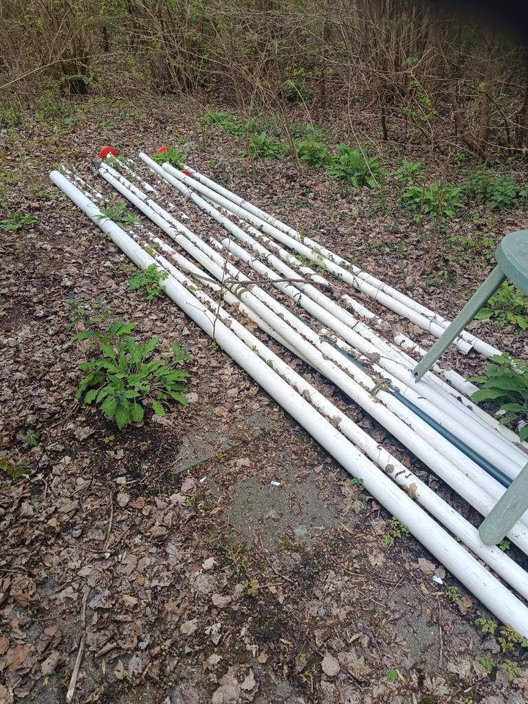 Vlaggenmasten 7 meter, Diversen, Ophalen, Zo goed als nieuw