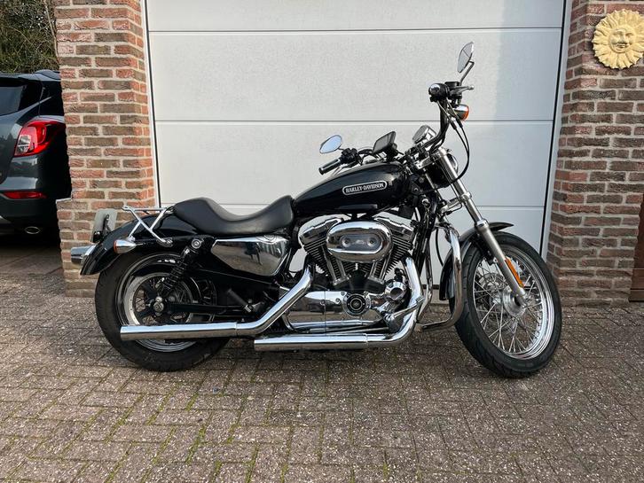 Harley-Davidson Sporter 1200 - Sportuitlaat & Navigatie, Motoren, Motoren | Harley-Davidson, Particulier, Chopper, meer dan 35 kW