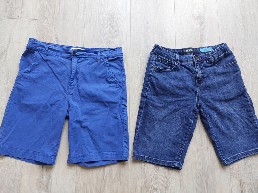 Vingino en Cars jeans korte broeken,  maat 158-164 (14Y), Kinderen en Baby's, Kinderkleding | Maat 158, Broek, Ophalen of Verzenden
