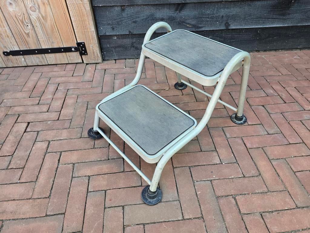 Caravan opstapje / trapje - handig en stevig, Caravans en Kamperen, Ophalen of Verzenden, Gebruikt