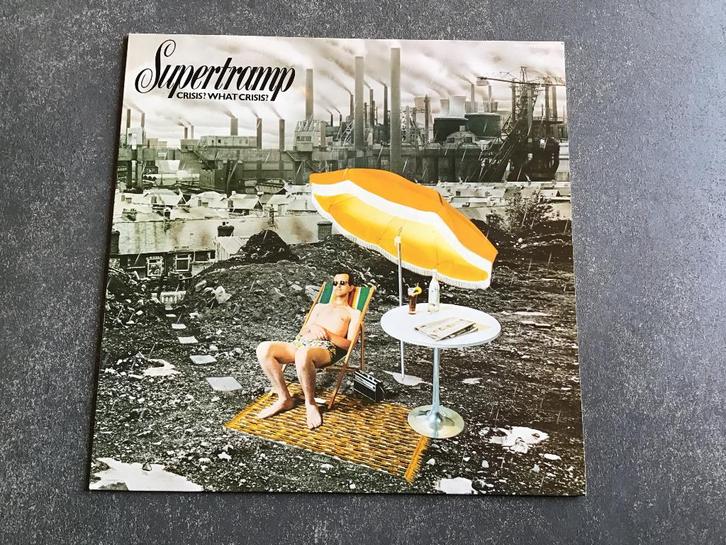 Supertramp -Crisis? What crisis? - Vinyl, Cd's en Dvd's, Vinyl | Pop, Gebruikt, 1960 tot 1980, 12 inch, Ophalen of Verzenden