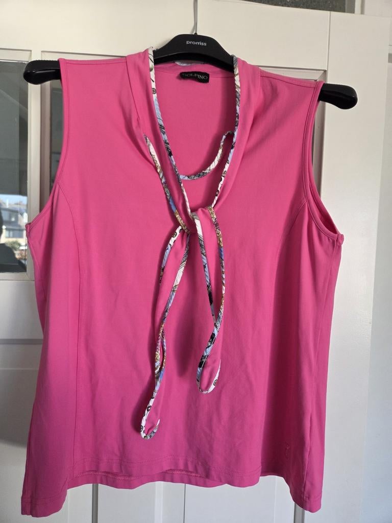 Roze GOLFINO Dames golf hemdje maat 44, Ophalen of Verzenden, Gedragen, Roze, Zonder mouw