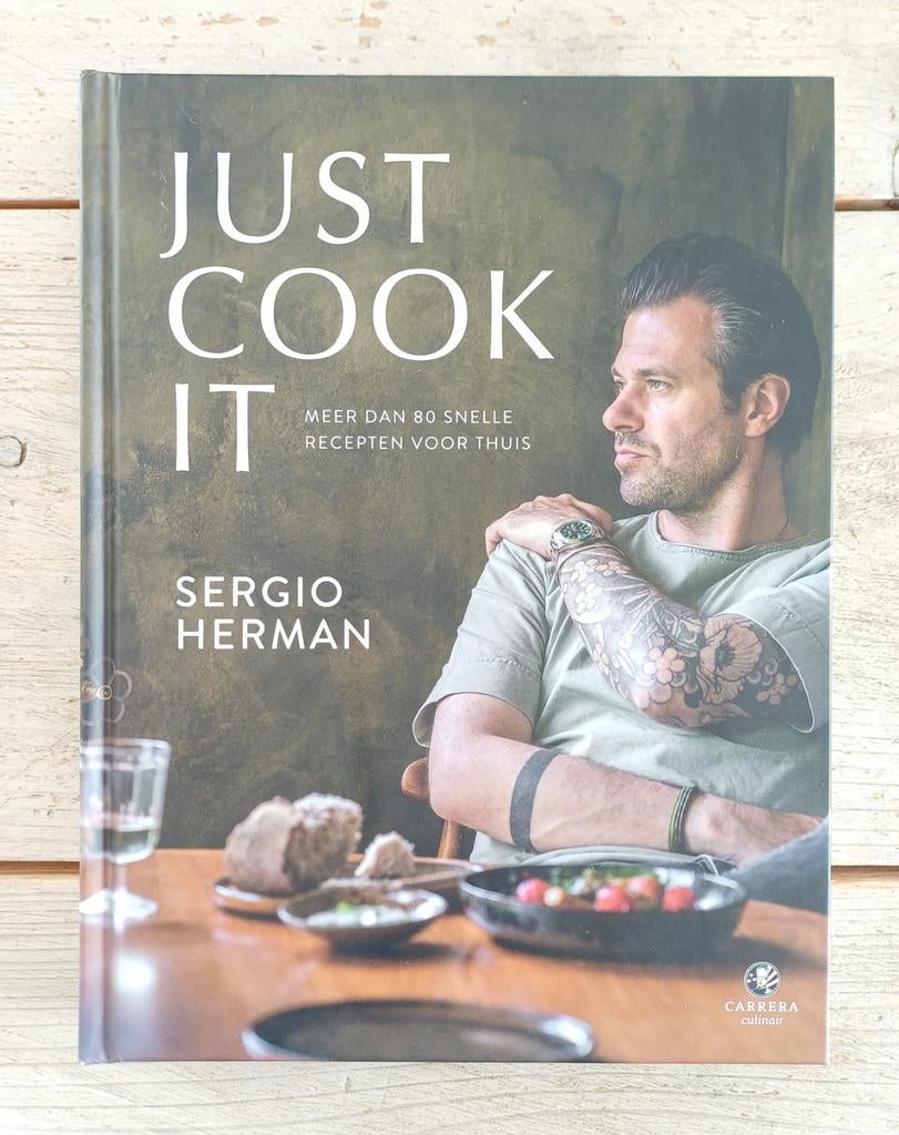 Sergio Herman - Just cook it, Ophalen of Verzenden, Zo goed als nieuw, Sergio Herman