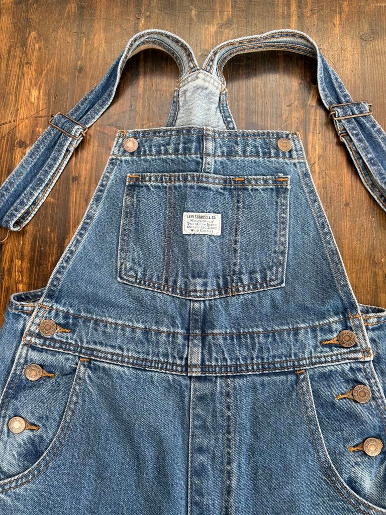Nieuwe Levi's tuinbroek overall, Ophalen of Verzenden, Nieuw, Blauw, W28 - W29 (confectie 36)