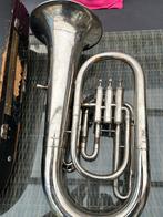 Bariton Mahillon, Ophalen of Verzenden, Gebruikt, Euphonium of Tenortuba, Met koffer of draagtas
